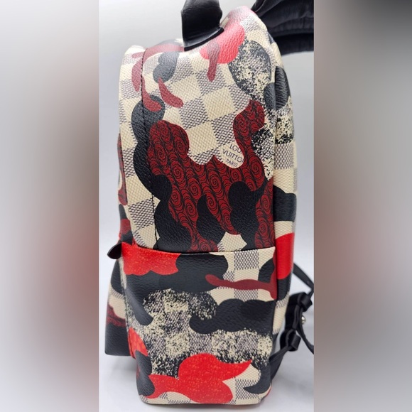 Louis Vuitton Palm Springs Kabuki Damier Azur Monogram Backpack - Picture 7 of 15